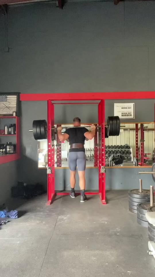 Bodybuilder at Maximstrong gym